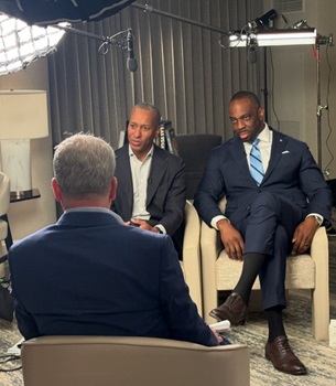 Secretary Omishakin and Anthony Williams sitting down with 60 Minutes