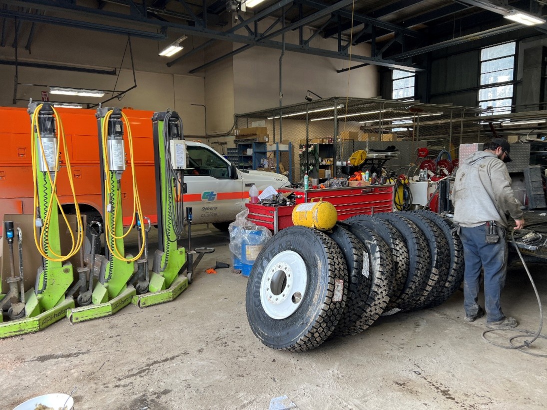 caltrans maintenance yard