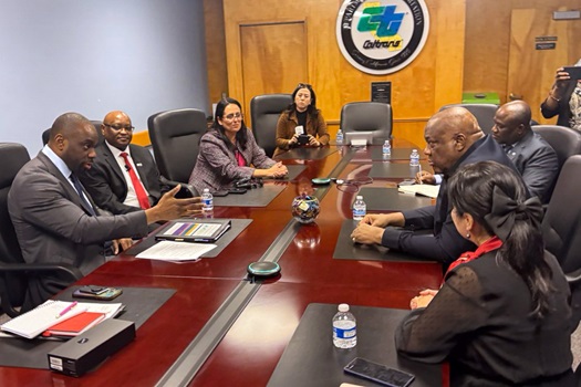 Secretary Omishakin, Director El-Tawansy and Ambassador His Excellency Victor Emmanuel Smith