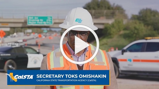Image of CalSTA Secretary Toks Omishakin