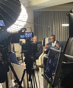 Secretary Omishakin and Anthony Williams sitting down with 60 Minutes